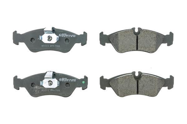 Jeu de 4 plaquettes de frein AISIN ref. BPM-7006